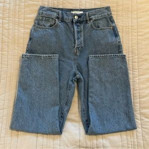 Pacsun High Rise Straight Jeans